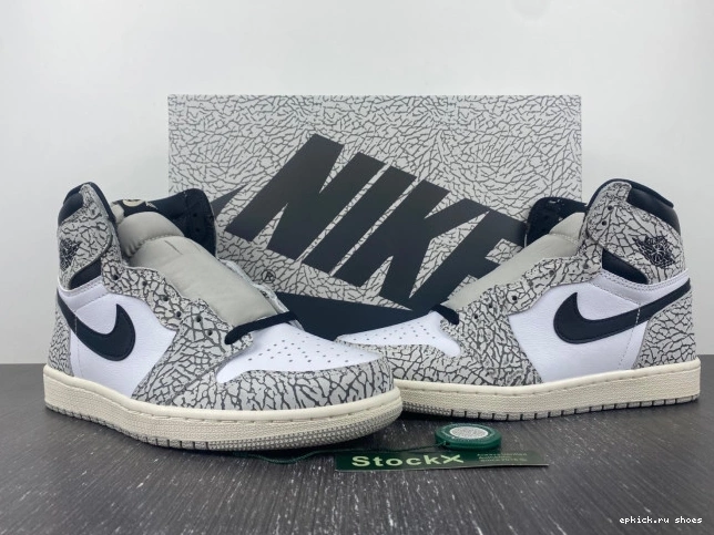 Cheap Cement DZ5485-052 High White Air OG Jordan 1 0706